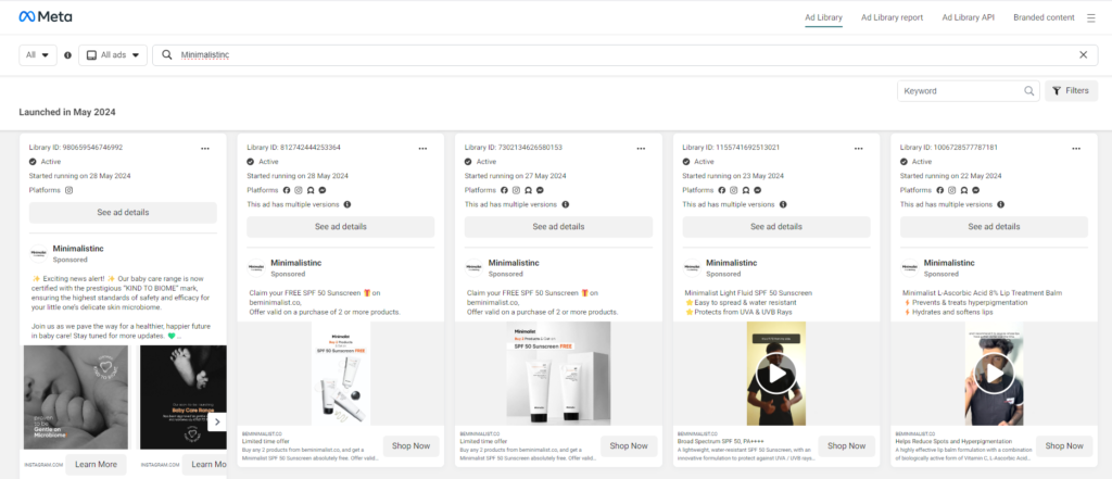 Meta Ads Library